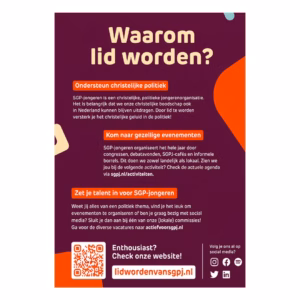 Flyer ledenwerving